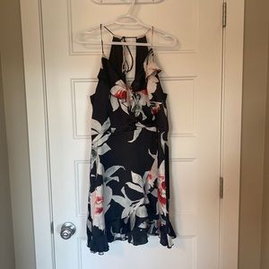 Floral Wrap Dress (good condition)